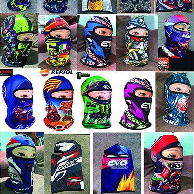 Balaclava Full Mask W/D Assorted