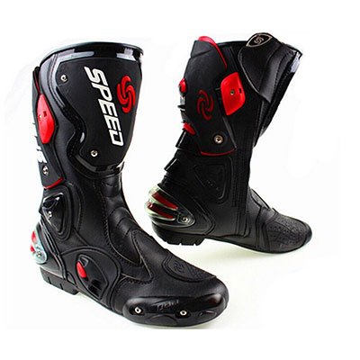 Speed Riding Boots B1001 High-Cut Black