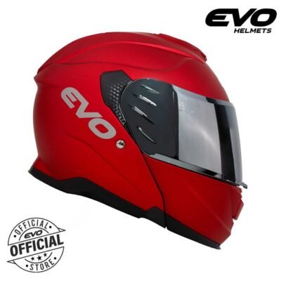 Evo Helmet Modular VXR-5000 Mono Matte Red