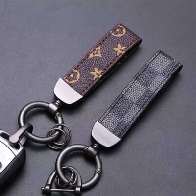 keychain-leather