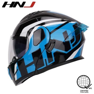 HNJ Helmet Modular 601 W/D #1 Black Blue