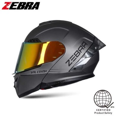 Zebra Helmet Modular 2027 Valerian Matte Grey