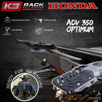 K3 Rack Topbox Bracket Honda ADV 350 Optimum Adventure