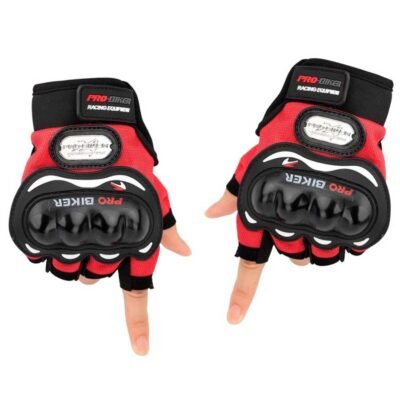 probiker-gloves-half-red