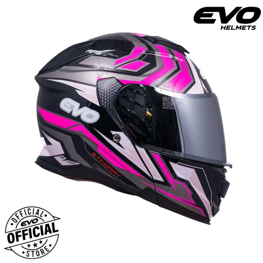 Evo Helmet Modular VXR-5000 Stingray Pink