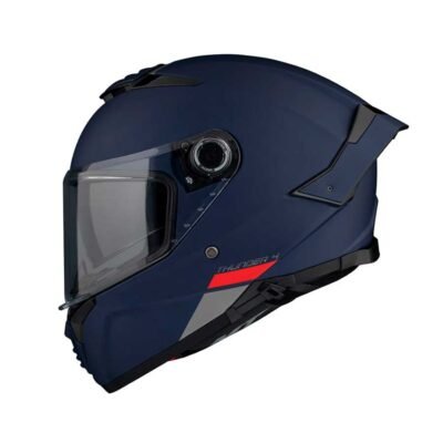 MT Helmet Full Face Thunder 4 Solid A1 Matte Navy Blue